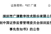 壬水命女顶格重罚！*ST广道实控人被终身市场禁入